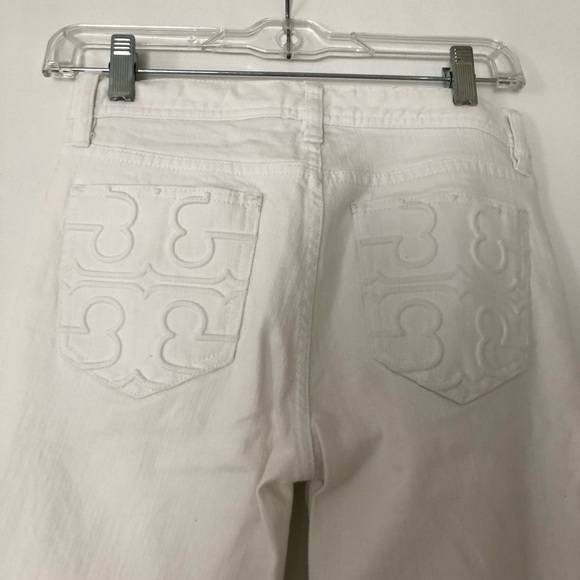 Tory Burch Denim - Tory Burch white jeans size 25